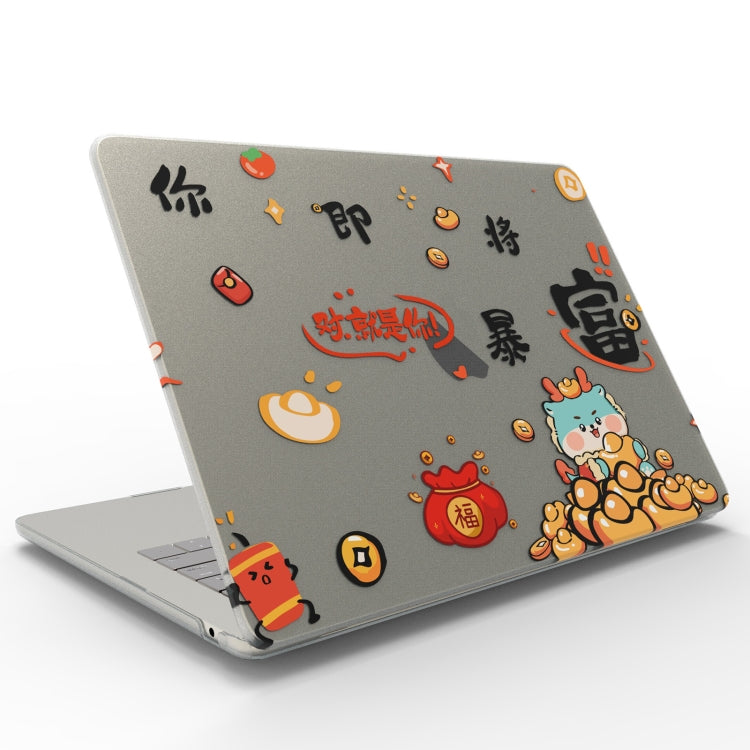 For MacBook 12 inch A1534 UV Printed Pattern Laptop Frosted Protective Case(DDC-1689) - free shipping - PMC Jewellery - Order now!