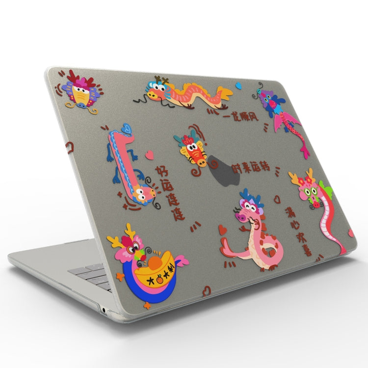 For MacBook Pro 13.3 A2338/A2251/A2289/A2159 UV Printed Pattern Laptop Frosted Protective Case(DDC-1683) - MacBook Pro Cases by PMC Jewellery | Online Shopping South Africa | PMC Jewellery | Buy Now Pay Later Mobicred