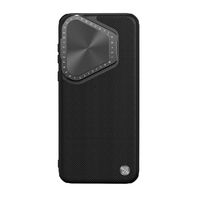 For Huawei Pura 70 Pro/70 Pro+ NILLKIN Textured Prop Lens Protection Holder Nylon Phone Case(Black) - Huawei Cases by NILLKIN | Online Shopping South Africa | PMC Jewellery | Buy Now Pay Later Mobicred