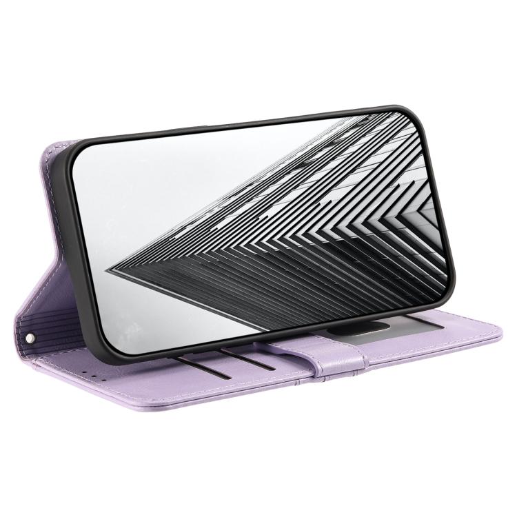 For iPhone 16e Simple 6-Card Wallet Leather Phone Case(Purple) - free shipping - PMC TechLife - Order now!