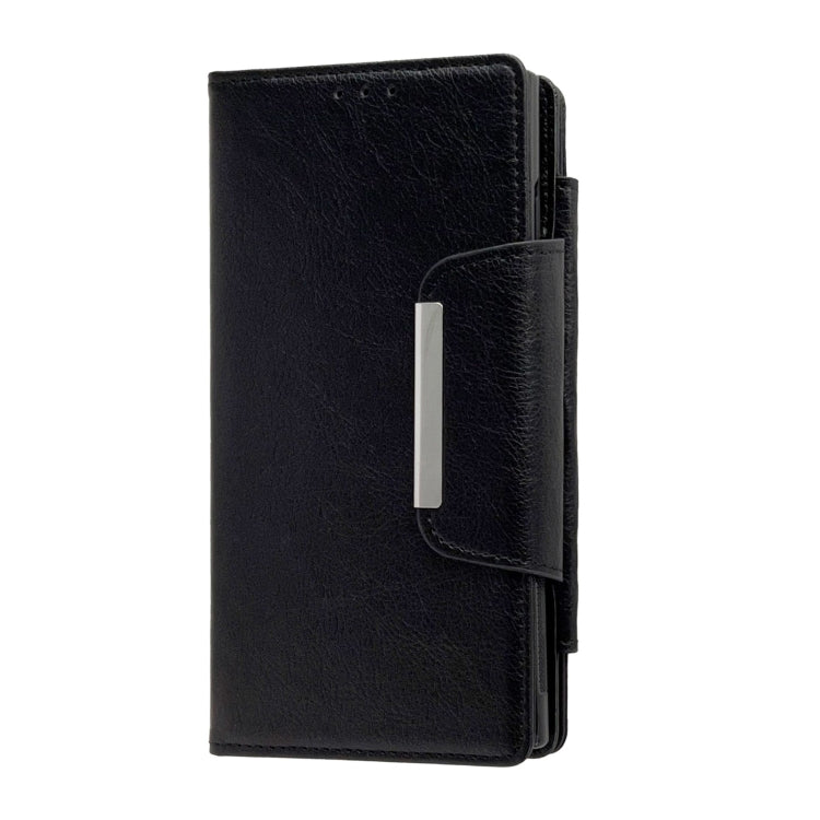 For Google Pixel 8 Pro Multifunctional 7-Card Wallet Leather Phone Case(Black) - Google Cases by PMC TechLife | Online Shopping South Africa | PMC TechLife | Buy Now Pay Later Mobicred