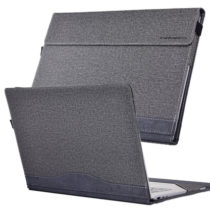 For Lenovo ThinkPad X1 Yoga Gen 4 Cloth Texture Laptop Leather Protective Case(Space Ash) - Other by PMC Jewellery | Online Shopping South Africa | PMC Jewellery | Buy Now Pay Later Mobicred