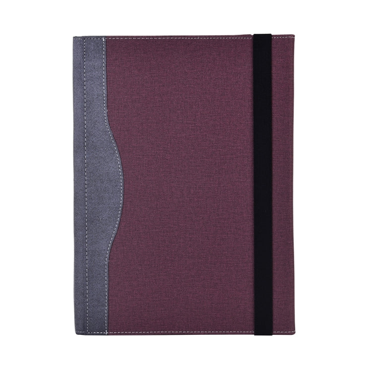 For Lenovo ThinkPad X1 Carbon 14 Gen 6 Cloth Texture Laptop Leather Protective Case(Wine Red) - free shipping - PMC Jewellery - Order now!