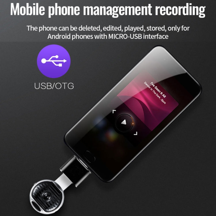 JNN S13 Zinc Alloy U-disk Voice Recorder, Memory:32GB(Silver) - U-Disk Recorder by JNN | Online Shopping South Africa | PMC TechLife | Buy Now Pay Later Mobicred