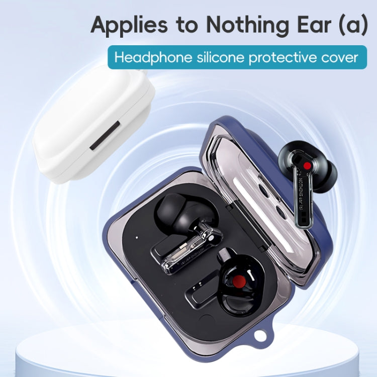 For Nothing Ear a Wireless Earphone Silicone Protective Case(White) - Other Earphone Case by PMC Jewellery | Online Shopping South Africa | PMC Jewellery | Buy Now Pay Later Mobicred