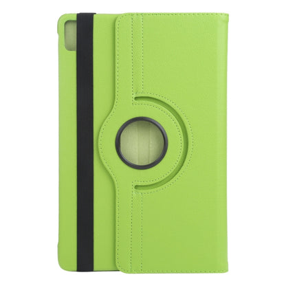 For iPad Air 11 2024 360 Degree Rotation Litchi Texture Leather Tablet Case with Holder(Green) - iPad Air 11 2024 Cases by PMC Jewellery | Online Shopping South Africa | PMC Jewellery | Buy Now Pay Later Mobicred