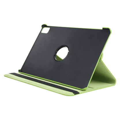 For iPad Pro 11 2024 360 Degree Rotation Litchi Texture Leather Tablet Case with Holder(Green) - iPad Pro 11 2024 Cases by PMC Jewellery | Online Shopping South Africa | PMC Jewellery | Buy Now Pay Later Mobicred