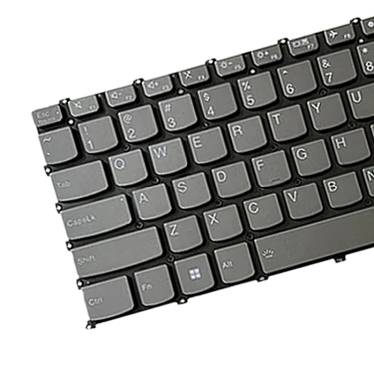 For Lenovo IdeaPad 5 / Yoga Slim 7 Pro  US Version Laptop Backlight Keyboard, F10 Key with Lock Icon(Grey) - Lenovo Spare Parts by PMC Jewellery | Online Shopping South Africa | PMC Jewellery | Buy Now Pay Later Mobicred