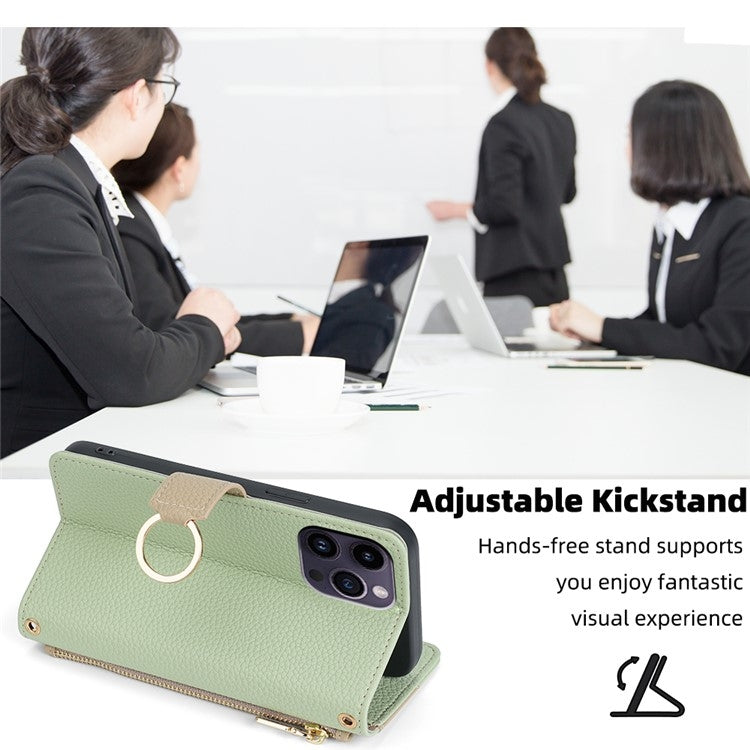 For Itel RS4 4G Crossbody Litchi Texture Leather Phone Case(Green) - free shipping - PMC TechLife - Order now!