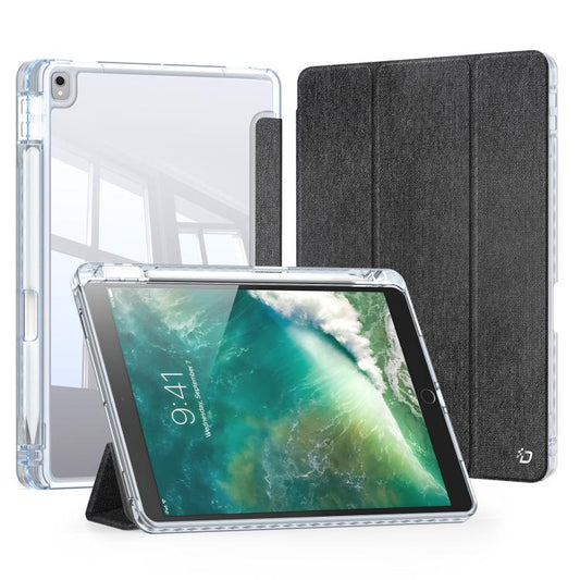 For iPad 7/8/9 10.2/Air 3/Pro 10.5 2017 DUX DUCIS Unid Series PU+TPU Smart Tablet Case(Black) - More iPad Cases by DUX DUCIS | Online Shopping South Africa | PMC Jewellery | Buy Now Pay Later Mobicred