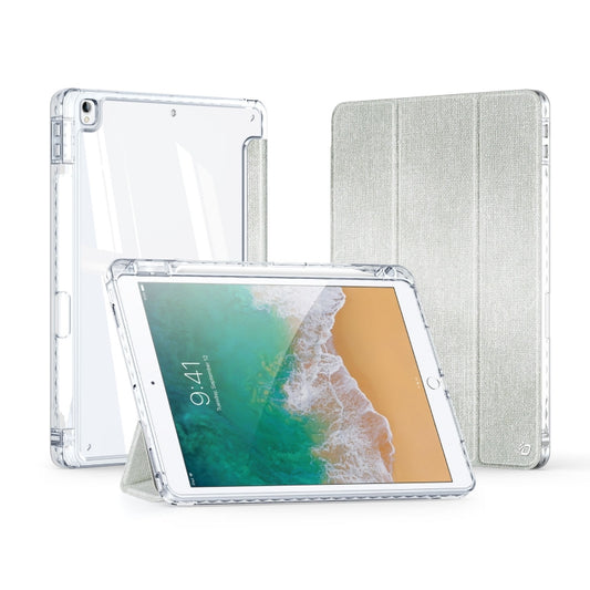 For iPad 7/8/9 10.2/Air 3/Pro 10.5 2017 DUX DUCIS Unid Series PU+TPU Smart Tablet Case(Green) - More iPad Cases by DUX DUCIS | Online Shopping South Africa | PMC Jewellery | Buy Now Pay Later Mobicred