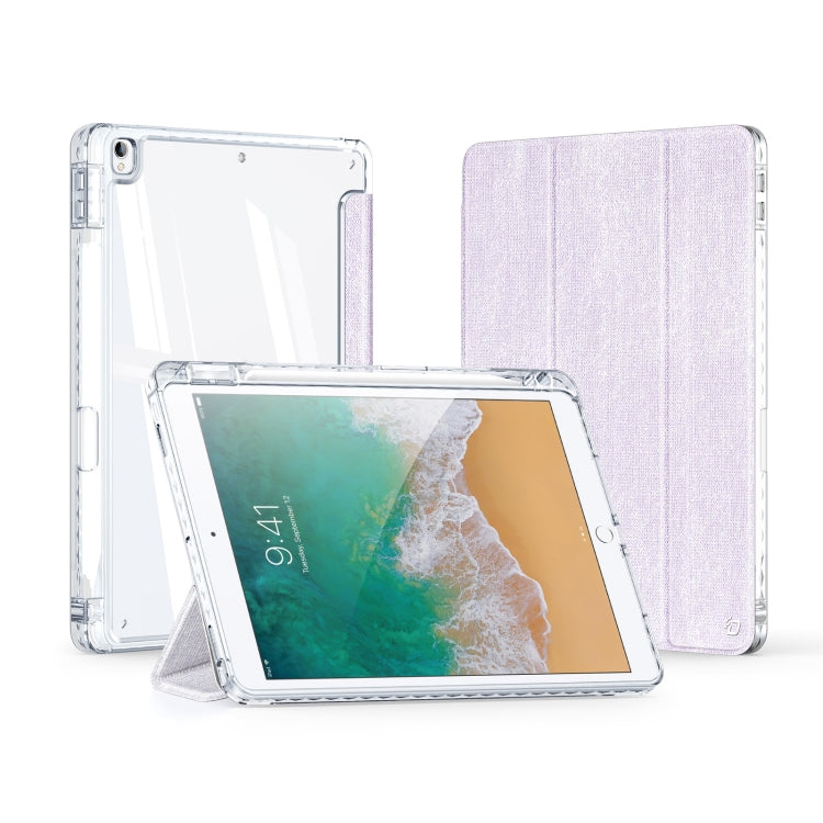 For iPad 7/8/9 10.2/Air 3/Pro 10.5 2017 DUX DUCIS Unid Series PU+TPU Smart Tablet Case(Purple) - More iPad Cases by DUX DUCIS | Online Shopping South Africa | PMC Jewellery | Buy Now Pay Later Mobicred