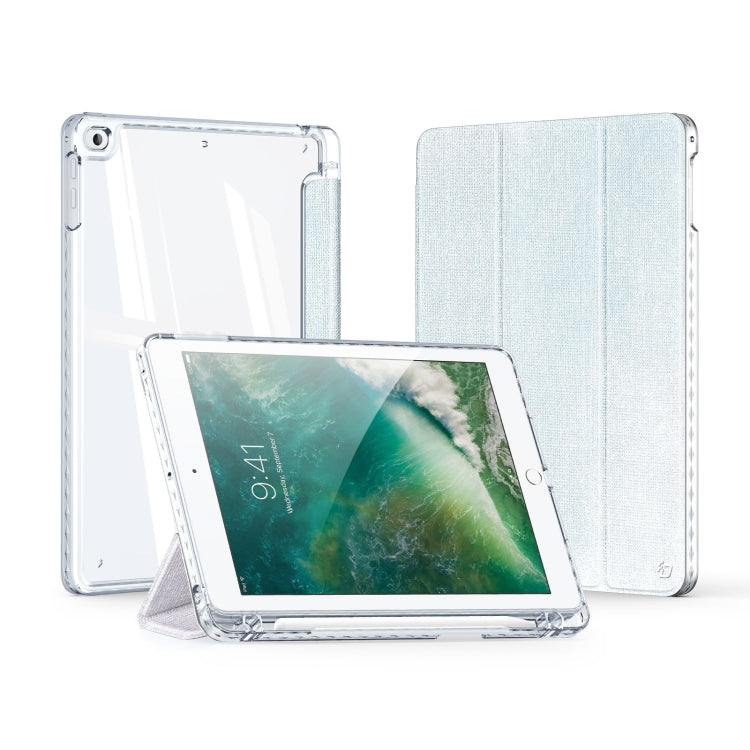 For iPad 9.7 2017 / 2018 / Air /Air2 DUX DUCIS Unid Series PU+TPU Smart Tablet Case(Blue) - iPad 9.7 (2018) & (2017) Cases by DUX DUCIS | Online Shopping South Africa | PMC Jewellery | Buy Now Pay Later Mobicred