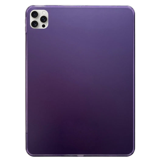 For iPad Pro 13 2024 Skin-feeling Crystal Clear Acrylic Tablet Case(Purple) - iPad Pro 13 2024 Cases by PMC Jewellery | Online Shopping South Africa | PMC Jewellery | Buy Now Pay Later Mobicred