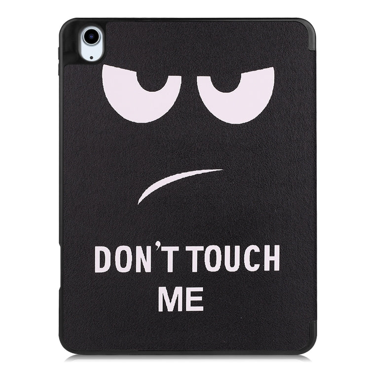 For iPad Air 11 2024 / 2025 Custer Painted 3-Fold Holder Smart Leather Tablet Case(Big Eye ME) - iPad Air 11 2025 / 2024 Cases by PMC TechLife | Online Shopping South Africa | PMC TechLife | Buy Now Pay Later Mobicred