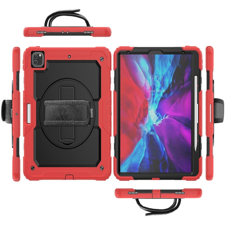 For iPad Pro 13 2024 Silicone + PC Tablet Protective Case(Red+Black) - iPad Pro 13 2024 Cases by PMC Jewellery | Online Shopping South Africa | PMC Jewellery | Buy Now Pay Later Mobicred