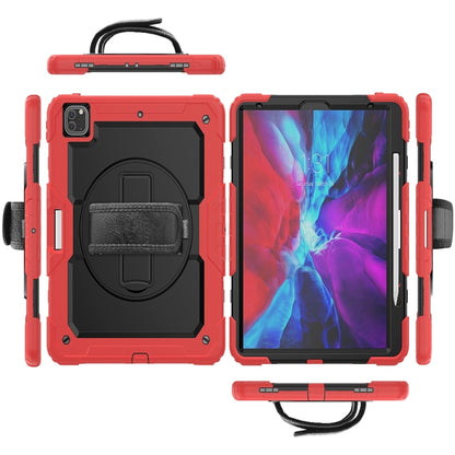 For iPad Pro 13 2024 Silicone + PC Tablet Protective Case(Red+Black) - iPad Pro 13 2024 Cases by PMC Jewellery | Online Shopping South Africa | PMC Jewellery | Buy Now Pay Later Mobicred