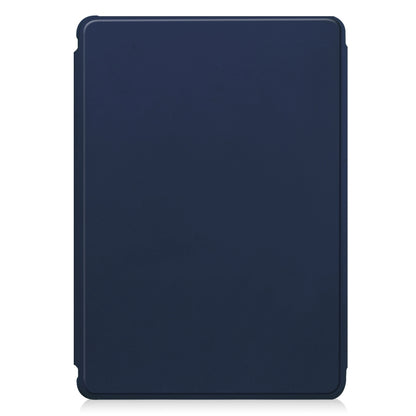 For iPad Pro 11 2024 Transparent Rotation Smart Leather Tablet Case with Keyboard(Dark Blue) - iPad Pro 11 2024 Cases by PMC Jewellery | Online Shopping South Africa | PMC Jewellery | Buy Now Pay Later Mobicred