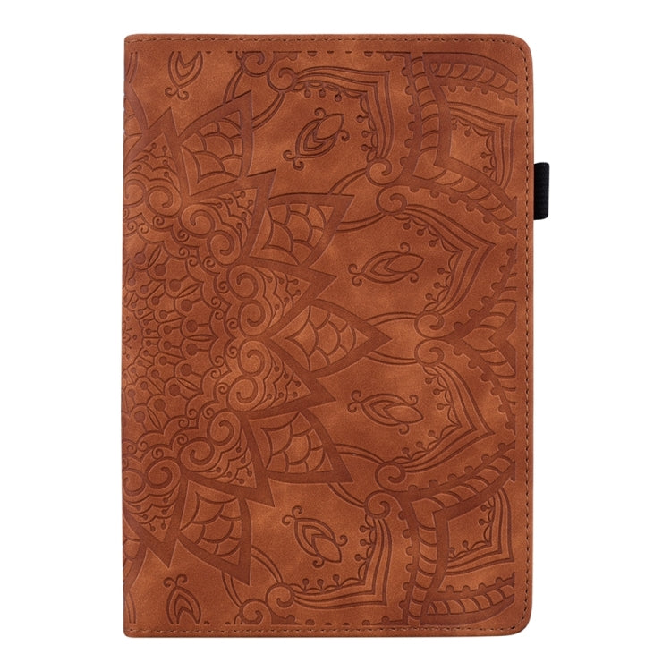 For iPad Pro 13 2024 Calf Texture Embossed Leather Tablet Case(Brown) - iPad Pro 13 2024 Cases by PMC TechLife | Online Shopping South Africa | PMC TechLife | Buy Now Pay Later Mobicred