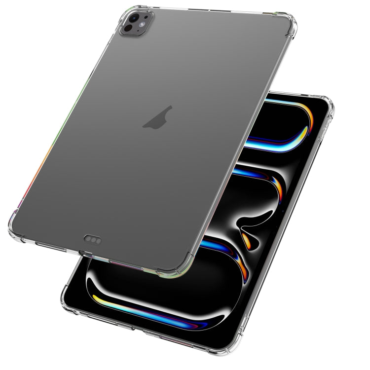 For iPad Pro 11 2024 Highly Transparent TPU Full Thicken Corners Shockproof Protective Case(Transparent) - iPad Pro 11 2024 Cases by PMC Jewellery | Online Shopping South Africa | PMC Jewellery | Buy Now Pay Later Mobicred