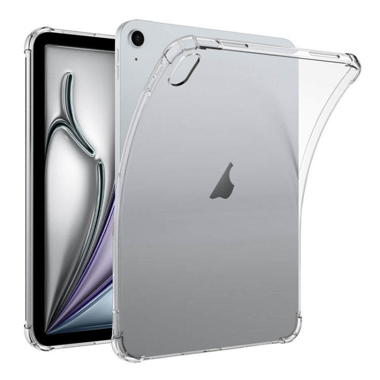 For iPad Air 13 2024 / 2025 Highly Transparent TPU Full Thicken Corners Shockproof Protective Case(Transparent) - iPad Air 13 2025 / 2024 Cases by PMC Jewellery | Online Shopping South Africa | PMC Jewellery | Buy Now Pay Later Mobicred