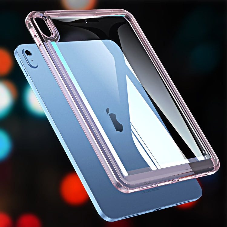 For iPad Air 11 2025 / 2024 Transparent Acrylic Tablet Case(Pink) - iPad Air 11 2025 / 2024 Cases by PMC Jewellery | Online Shopping South Africa | PMC Jewellery | Buy Now Pay Later Mobicred