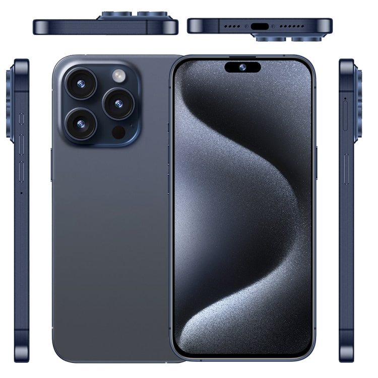 i15 Pro Max / Q5, 2GB+16GB, 6.5 inch Screen, Face Identification, Android 8.1 MTK6580P Quad Core, Network: 3G, Dual SIM(Titanium Blue) - free shipping - PMC TechLife - Order now!