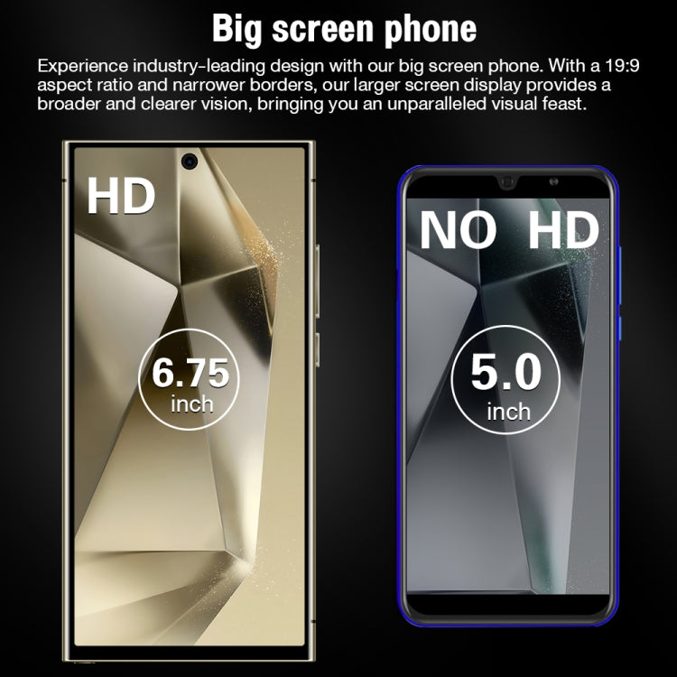 S24 Ultra / L26A, 3GB+64GB, 6.75 inch Screen, Android 8.1 MTK6753 Octa Core, Network: 4G, Dual SIM(Gold) -  by PMC TechLife | Online Shopping South Africa | PMC TechLife | Buy Now Pay Later Mobicred