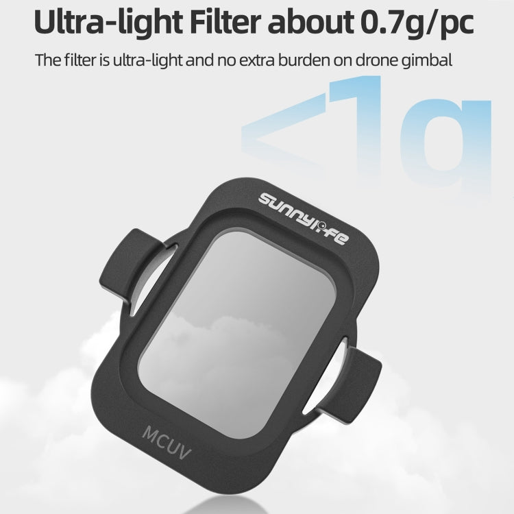 For DJI Avata 2 Sunnylife Camera Lens Filter, Filter:6 in 1 MCUV ND8/16/32/64/128 - Lens Filter by Sunnylife | Online Shopping South Africa | PMC Jewellery | Buy Now Pay Later Mobicred