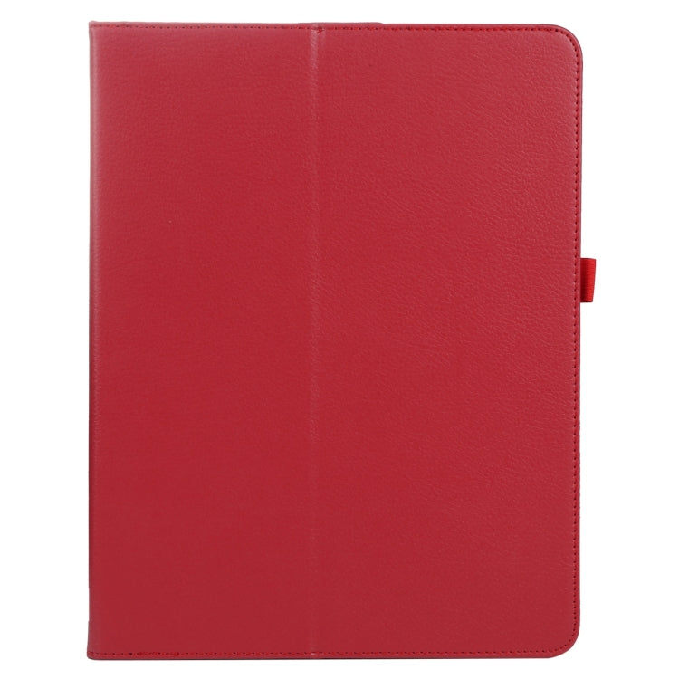 For iPad Air 11 2024 Litchi Texture Solid Color Leather Tablet Case(Red) - iPad Air 11 2024 Cases by PMC Jewellery | Online Shopping South Africa | PMC Jewellery | Buy Now Pay Later Mobicred