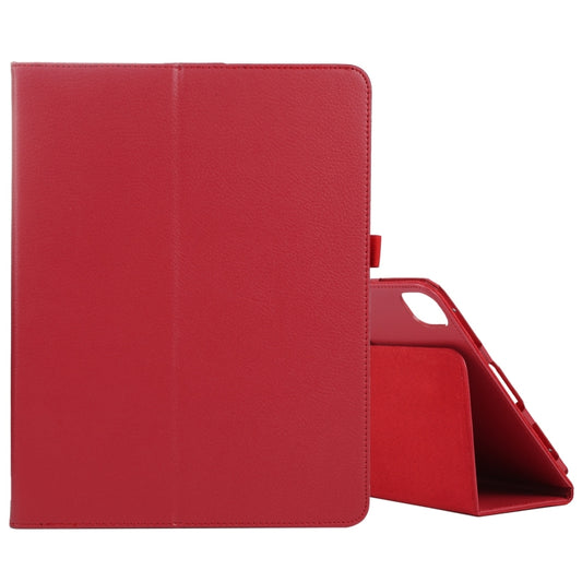 For iPad Pro 13 2024 Litchi Texture Solid Color Leather Tablet Case(Red) - iPad Pro 13 2024 Cases by PMC Jewellery | Online Shopping South Africa | PMC Jewellery | Buy Now Pay Later Mobicred