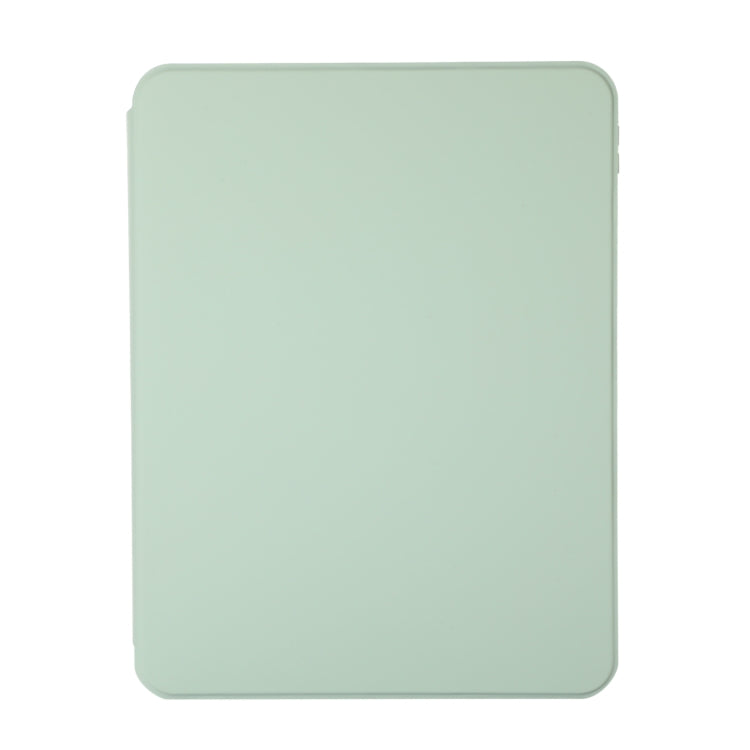 For iPad Pro 11 2024 2 in 1 Acrylic Split Rotating Leather Tablet Case(Matcha Green) - iPad Pro 11 2024 Cases by PMC TechLife | Online Shopping South Africa | PMC TechLife | Buy Now Pay Later Mobicred