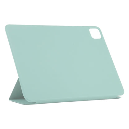 For iPad Pro 13 2024 Double-sided Clip Non-buckle Magnetic PU Smart Tablet Case(Light Green) - iPad Air 13 2024 Cases by PMC Jewellery | Online Shopping South Africa | PMC Jewellery | Buy Now Pay Later Mobicred