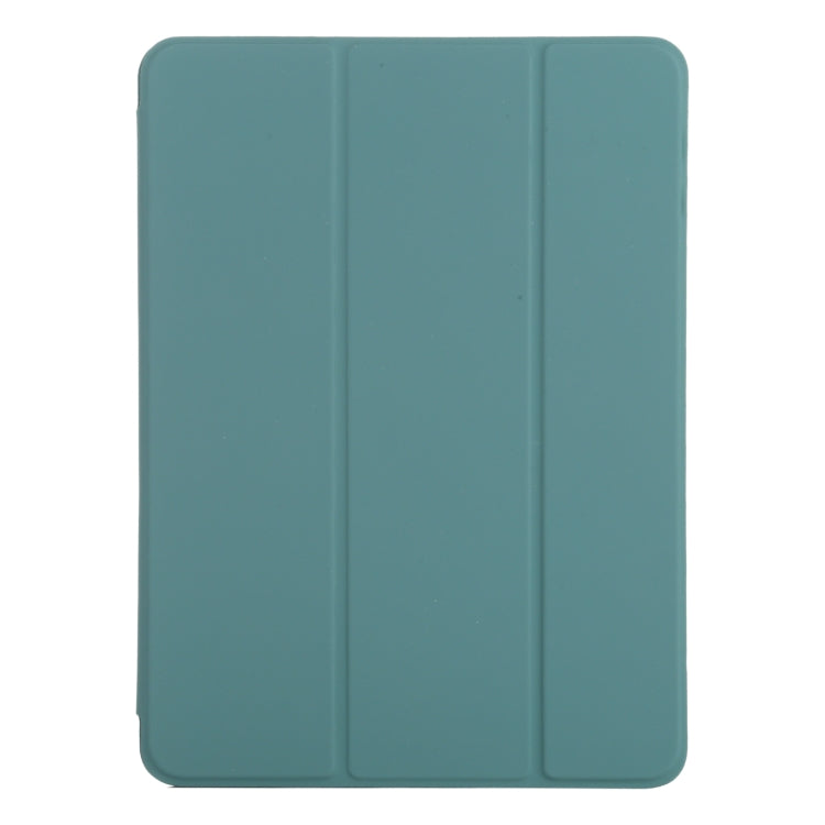 For iPad Pro 11 2024 Double-sided Clip Non-buckle Magnetic PU Smart Tablet Case(Green) - iPad Pro 11 2024 Cases by PMC Jewellery | Online Shopping South Africa | PMC Jewellery | Buy Now Pay Later Mobicred