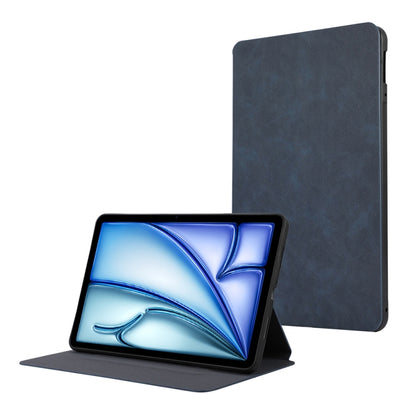 For iPad Air 11 2024 / Air 11 2025 TPU Flip Tablet Protective Leather Case(Dark Blue) - iPad Air 11 2025 / 2024 Cases by PMC Jewellery | Online Shopping South Africa | PMC Jewellery | Buy Now Pay Later Mobicred