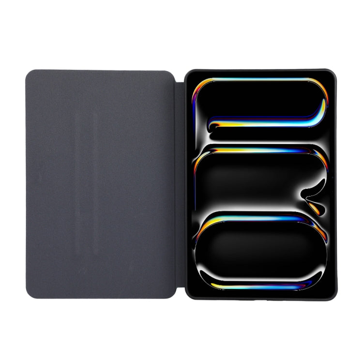 For iPad Pro 11 2024 TPU Flip Tablet Protective Leather Case(Black) - iPad Pro 11 2024 Cases by PMC TechLife | Online Shopping South Africa | PMC TechLife | Buy Now Pay Later Mobicred