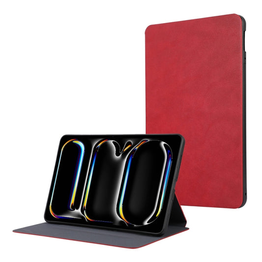 For iPad Pro 11 2024 TPU Flip Tablet Protective Leather Case(Red) - iPad Pro 11 2024 Cases by PMC Jewellery | Online Shopping South Africa | PMC Jewellery | Buy Now Pay Later Mobicred