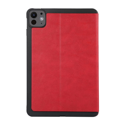 For iPad Pro 11 2024 TPU Flip Tablet Protective Leather Case(Red) - iPad Pro 11 2024 Cases by PMC Jewellery | Online Shopping South Africa | PMC Jewellery | Buy Now Pay Later Mobicred