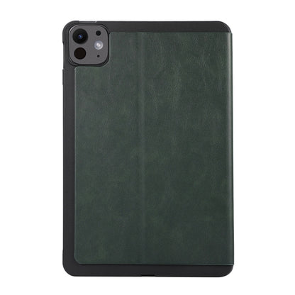 For iPad Pro 11 2024 TPU Flip Tablet Protective Leather Case(Green) - iPad Pro 11 2024 Cases by PMC Jewellery | Online Shopping South Africa | PMC Jewellery | Buy Now Pay Later Mobicred