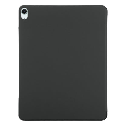 For iPad Air 13 2025 / 2024 Double-sided Clip Fixed Buckle Magnetic PU Leather Smart Tablet Case(Black) - iPad Air 13 2025 / 2024 Cases by PMC Jewellery | Online Shopping South Africa | PMC Jewellery | Buy Now Pay Later Mobicred