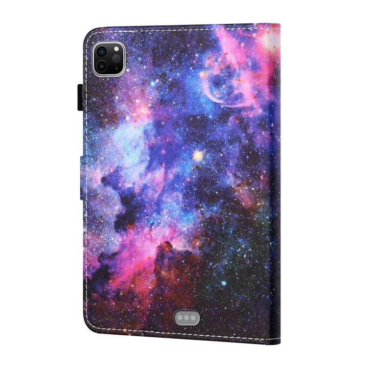 For iPad Pro 11 2024 Coloured Drawing Stitching Smart Leather Tablet Case(Starry Sky) - iPad Pro 11 2024 Cases by PMC TechLife | Online Shopping South Africa | PMC TechLife | Buy Now Pay Later Mobicred