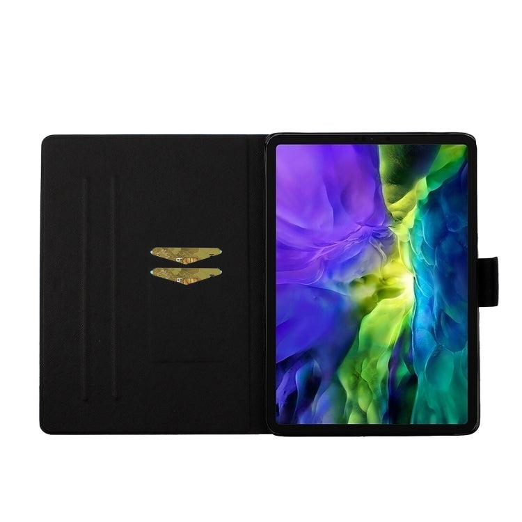 For iPad Pro 11 2024 Voltage Coloured Drawing Smart Leather Tablet Case(Pineapple) - iPad Pro 11 2024 Cases by PMC Jewellery | Online Shopping South Africa | PMC Jewellery | Buy Now Pay Later Mobicred