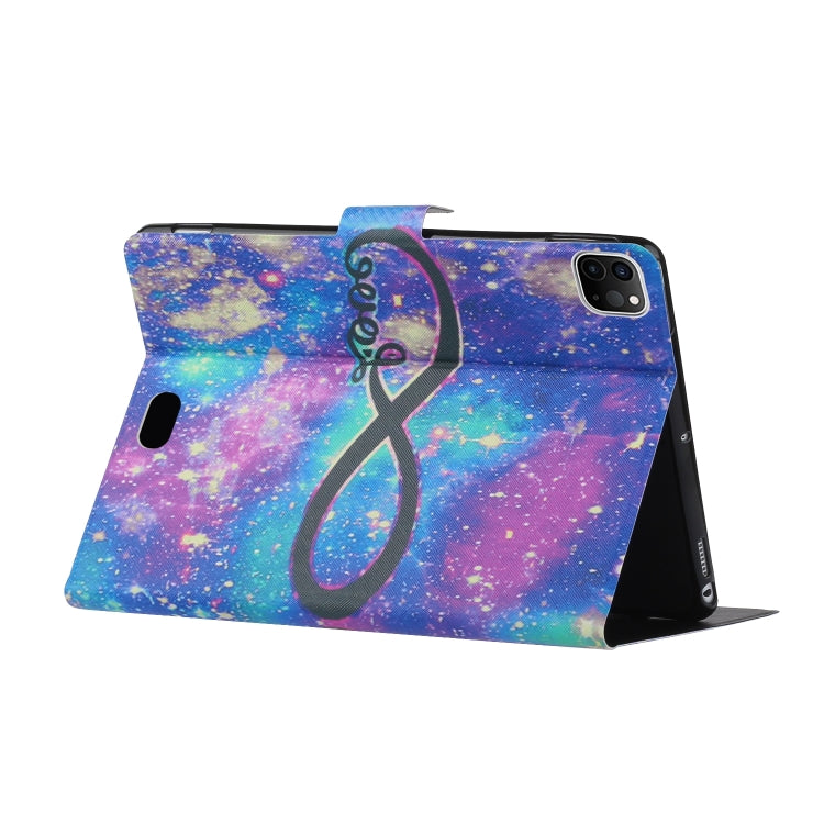 For iPad Pro 11 2024 Voltage Coloured Drawing Smart Leather Tablet Case(LOVE) - iPad Pro 11 2024 Cases by PMC TechLife | Online Shopping South Africa | PMC TechLife | Buy Now Pay Later Mobicred