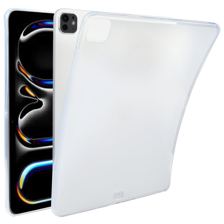 For iPad Pro 13 2024 TPU Tablet Case(Frosted Clear) - iPad Pro 13 2024 Cases by PMC Jewellery | Online Shopping South Africa | PMC Jewellery | Buy Now Pay Later Mobicred