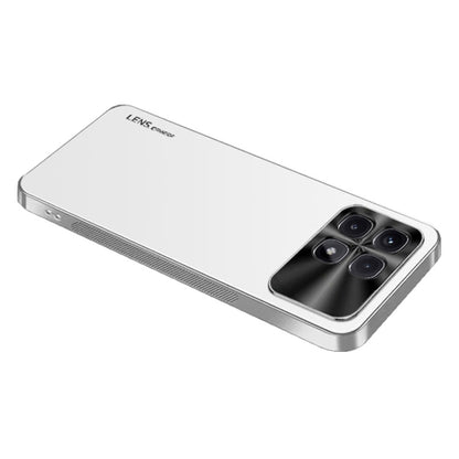 For Xiaomi Redmi K70 Ultra AG Frosted Electroplating Acrylic Phone Case(Silver White) - Xiaomi Cases by PMC Jewellery | Online Shopping South Africa | PMC Jewellery | Buy Now Pay Later Mobicred