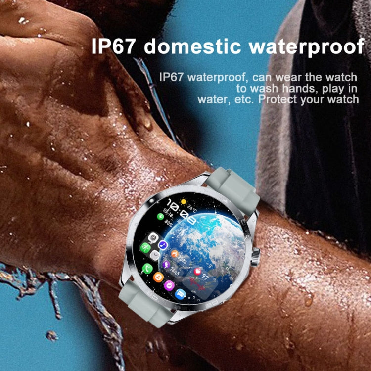 WS-26 1.52 inch IP67 Sport Smart Watch Support Bluetooth Call / Sleep / Blood Oxygen / Heart Rate / Blood Pressure Health Monitor, Steel Strap(Silver) - Smart Watches by PMC Jewellery | Online Shopping South Africa | PMC Jewellery | Buy Now Pay Later Mobicred