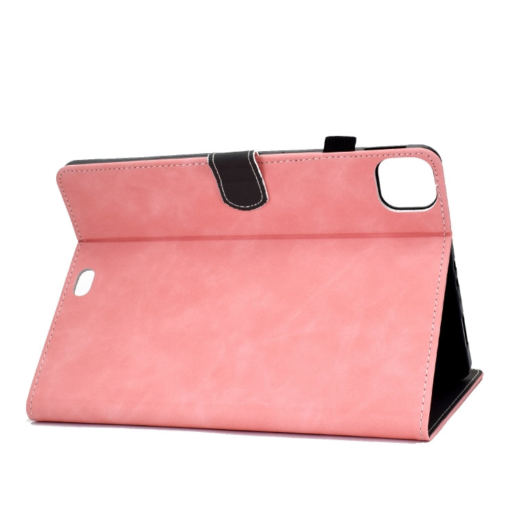 For iPad Pro 11 2024 Cowhide Texture Tablet Leather Smart Case(Rose Gold) - iPad Pro 11 2024 Cases by PMC Jewellery | Online Shopping South Africa | PMC Jewellery | Buy Now Pay Later Mobicred