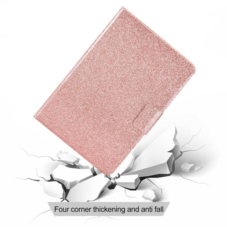 For iPad Pro 11 2024 Varnish Glitter Powder Smart Leather Tablet Case(Rose Gold) - iPad Pro 11 2024 Cases by PMC Jewellery | Online Shopping South Africa | PMC Jewellery | Buy Now Pay Later Mobicred