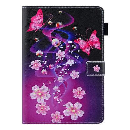 For iPad Pro 11 2024 Colored Drawing Leather Smart Tablet Case(Dual Pink Butterflies) - iPad Pro 11 2024 Cases by PMC Jewellery | Online Shopping South Africa | PMC Jewellery | Buy Now Pay Later Mobicred