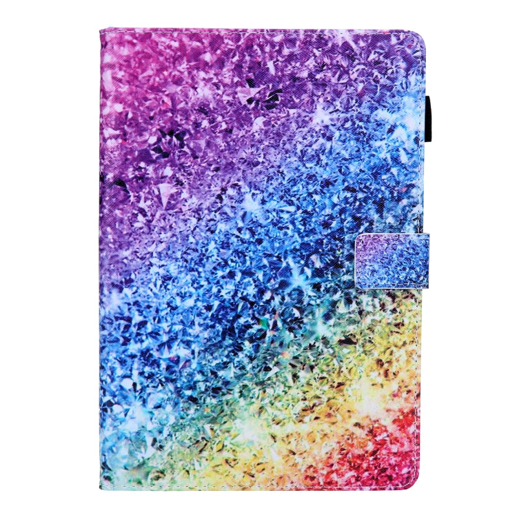 For iPad Pro 11 2024 Colored Drawing Leather Smart Tablet Case(Colorful Diamonds) - iPad Pro 11 2024 Cases by PMC TechLife | Online Shopping South Africa | PMC TechLife | Buy Now Pay Later Mobicred